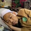 Polisi Lombok Timur tetapkan status tersangka terhadap pimpinan pondok Pesantren Rosyidatusshaulatiyyah Al‑Ibrahimy NW, Ahmad Muzakki Rahmatullah, dalam pembakaran tiga santri. Foto: instagram@reset.feed