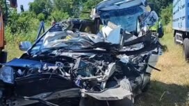 Kecelakaan maut terjadi di tol Pandaan KM 71, Rabu malam, 15 Juli 2026. Lima orang sekeluarga meninggal dunia. Foto: instagram@warta bromo