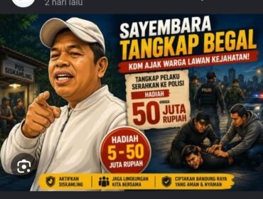 Menteri Hukum dan HAM, Prof De Yusril Ihza Mahendra mengritisi sayembara berhadiah hingga Rp50 juta untuk cegah dan atasi kriminalitas di Jawa Barar. Foto: cakra buana