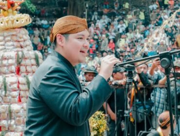 Suasana meriah di setiap acara ritual Grebeg Sura di area Kiyai Gribig, Klampeyan, Klaten, Jateng. Foto: ist