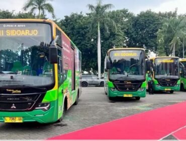 Armada bus Trans Jatim