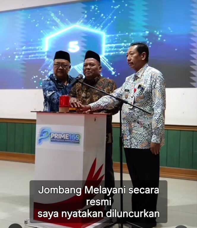 
					Wakil Bupati Jombang luncurkan aplikasi PRIME 169 produk inspektorat, Kamis 13 Agustus 2026. Foto: instagram@jombangkab_
