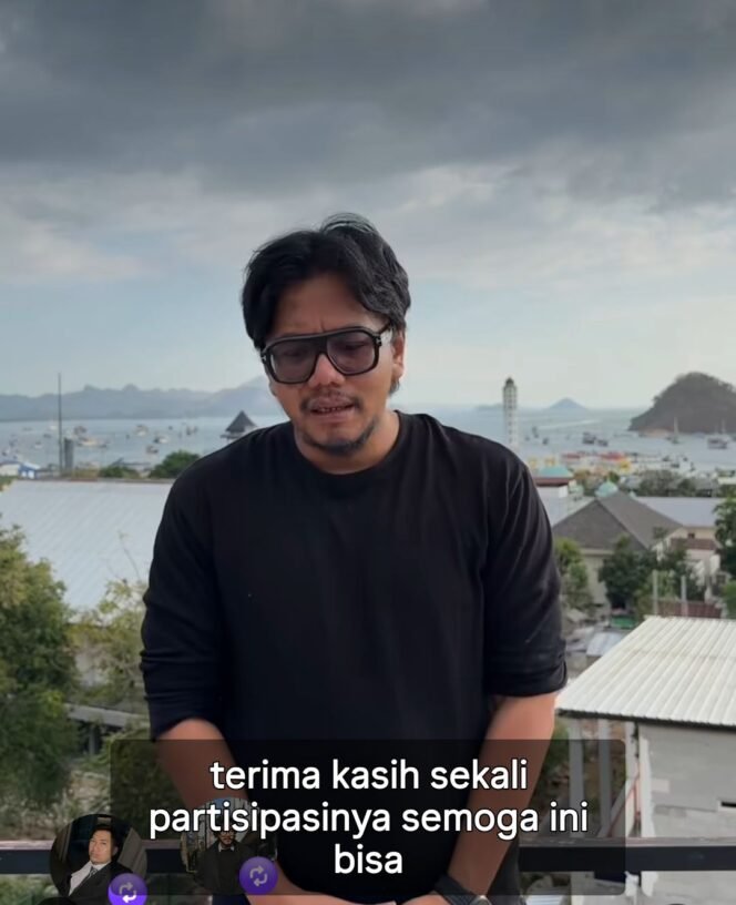 
					Aktivis nasional Ferry Irwandi lewat platform KitaBisa berhasil kumlulksn dana Rp4 miliar, untuk bantu korban gempa Flores, NTT. Foto: KitaBisa