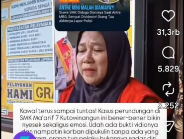 Ibu korban melapor danmediasi, tetapi mengaku malah dipojokkan, sehingga kasusnya dilaporkan ke polres Kebumen dan naik menjadi perkara hukum, setelah kasus iti viral di media sosial. 
