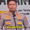 Kepala Bidang Hubungan Masyarakat Polda Metro Jaya, Komisaris Besar Polisi Budhi Hermanto menyampaikan keterangan ke publik, terkait status rekening Bank Mandiri atas nama Supriyono alias Botok, yang telaj diajukan dalam status penundaan transaksi. Foto: Instagram@warga_jakarta