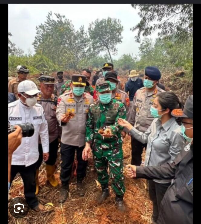 
					Kebakatan hutan melanda Indonesia, kini Pangdam Riau telah menyiapkan pasukan terjun payung yang siap diterjunkan ke area titik kebakaran dalam tempo vepat. Foto: ist