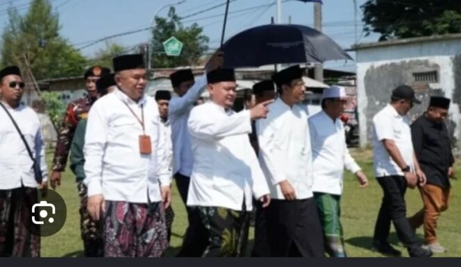 
					Tokoh tokoh nasional NU turun ke Jombang, untuk.memastikan persiapan dan kesiapab pelaksanaan Muktamar ke NU di Jombang, Kamis, 27 Agustus 2026. Foto: ist