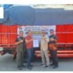 Warga Blitar peternak ayam petelur secara bersama sama mengirim 8.7 ton telur ke warga korban gempa di NTT. Foto: ist