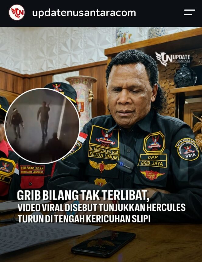 
					Berdasarkan video yang bertebaran di medsos, diduga kuat pelaku penganiayaan di Pejompongan, Jakarta adalah kelompok GRIB pimpinan Herkules. Foto: ist