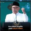 Pengasuuh Ponpes Tebuireng, Jombang, KH Abdul Halim Mahfudz terpilih untuk menduduki kursi jabatan Ketua Umum PB NU 2026-2031. Foto: ist