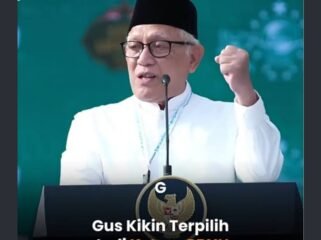 Pengasuuh Ponpes Tebuireng, Jombang, KH Abdul Halim Mahfudz terpilih untuk menduduki kursi jabatan Ketua Umum PB NU 2026-2031. Foto: ist