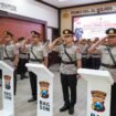 saat prosesi serah terima jabatan dua Kapolsek dan Kasihumas Polres Jombang, Selasa (1/9/2026) 