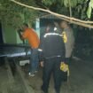 Petugas tengah lakukan olah TKP di lokasi kebakaran