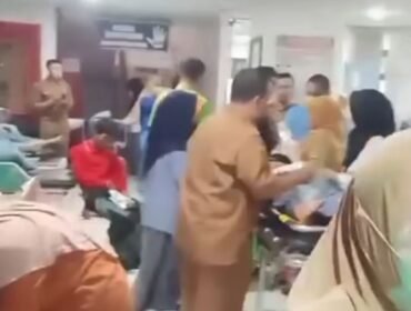 Sebabyak 120 santri ponpes Manba'ul Hiksm, Tanggulangin, dirawat di empat rumah sakit di Sidoarjo, Selasa malam, 1 September 2026. Foto: ist