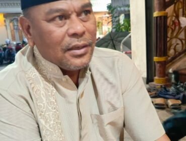 H Rahmat Muhajirin, ketua dewan penasihat DPC Gerindra Sidoarjo menilai bahwa elektabikitas Partai Gerindra naik 14,4 persen, bukti bahwa program presiden Prabowo Subianto diterima oleh masyarakat. Foto: ist