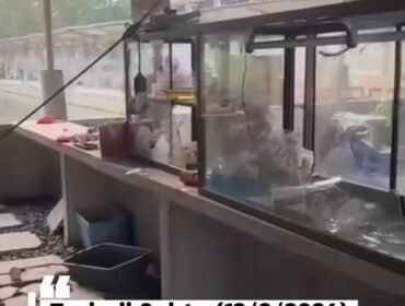 Polisi tengah mennyelidiki tindak pembakaran warung mie babi di pinggir sawah Sukoharjo, Sabtu dinihari, 12 September 2026. Foto: instgaram@wajahsumut_