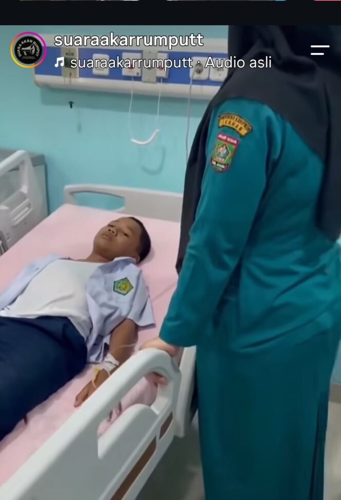 
					Sekitar 30 siswa MTs N 2 Kisara, Asahan, alami keracunan pasca mengonsumsi makanan MBG dari SPPG Polres Kisaran, Senin, 14 September, 2026. Foto: instahram@suaraakarrumputt
