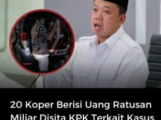 OTT KPK di Kantor ATR/BPN Bogor meringkus 17 orang, uang 20 koper diisukan milik Nusron Wahid. Foto: instagram@narasizonecom