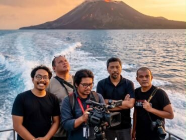 Tanggal 18 September 2026, SAR hentikan operasi pencarian 5 jurnalis dan tiga kru yang hilang saat liputan erupsi G. Anak Krakatau  7 September 2026. Foto: ist