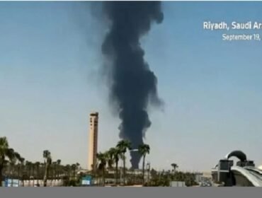 Kelompok pemberontak Houthi di Yaman selatan kembali menyerang ibu kota Arab Saudi, Riyadh hingga sasar ke bandara King Khaled dan fasilitas perminyakan besar Aramco, Sabtu dini hari, 19 September 2926. Foto: ist