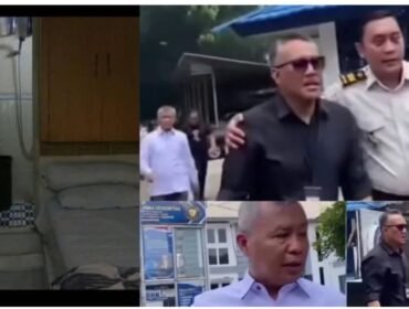 Sempat diadang dan dorong mendorong dengan petugas, tim Ombudsman temukan banggunan mirip hotel mewah di dalam LP Cibinong. Foto: ist