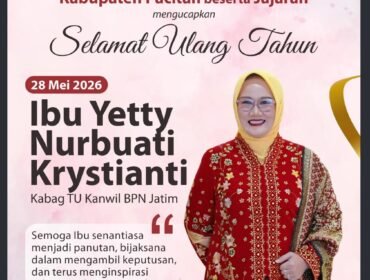 Kakantah ATR/BTN Mojokerto Yetty Nurbuati Krystanti mrnghilang sejak KPK menggeledah kantornya, Rabu 23 September 2026. Foto: ist