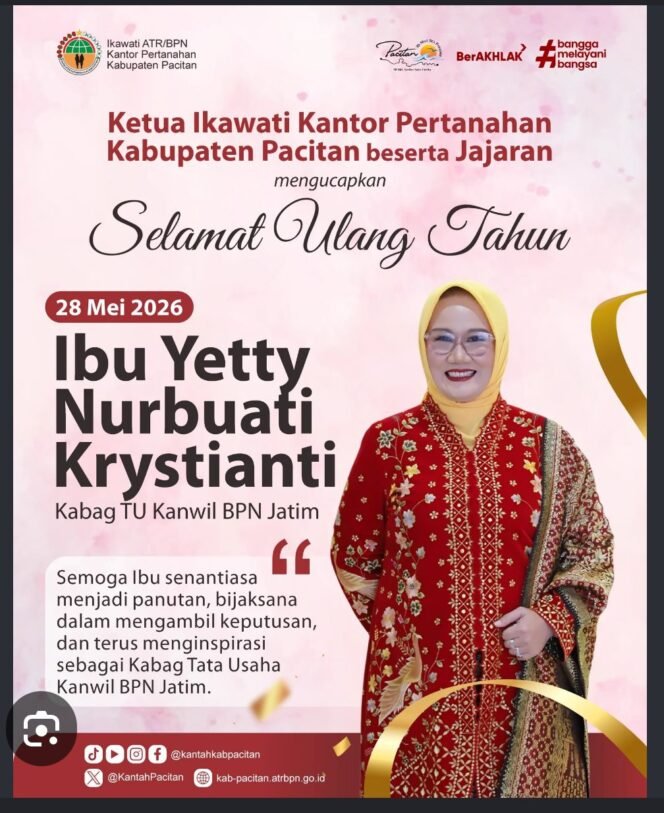 
					Kakantah ATR/BTN Mojokerto Yetty Nurbuati Krystanti mrnghilang sejak KPK menggeledah kantornya, Rabu 23 September 2026. Foto: ist