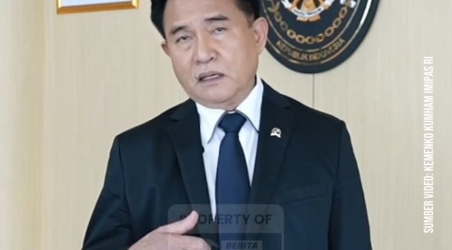 Menteri Yusril Ihza Mahendra mendorong  Ombudman agar membuka seluruh temuannya, sekaligus memberi kesempatan kepada jurnalis untuk masuk melihat langsung ke LP.Kelas A2 Cibinong. Foto: ist
