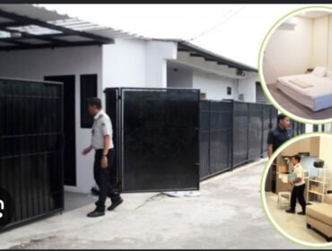 Inilah fakta fakta tersembunyi di balik kerahasiaan operasional lapas di Indonesia. Ada 16 rumah klaster mrwah yang diakui debagai rumah dinas pejabat Lapas Cibinong. Foto: ist