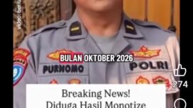 Menghadapi kedatangan dan pemeriksaan petugas pajak, Ipda Purnomo matikan tombol iklan pada akun youtube mililnya. Foto: facebook@zenobi omnivora
