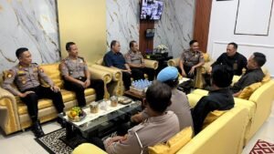 Jalin Sinergitas, Kapolres Jombang Bertemu Ketua Pengadilan Negeri