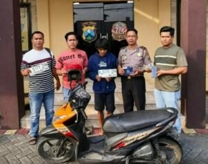 Gerak Cepat, Polsek Perak Bekuk Pelaku Curanmor