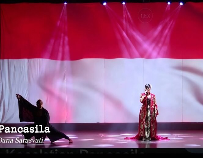 
					Kerja barweng antara Olivia Zalianti, Ndaru Kusuko, Isyana Saravati gelar konser: Pancasila 1 Oktober. Foto: jh