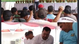 Bupati Jombang Warsubi bersama jajaran fokopimda Jombang hadiri konyesvdurian Wonosalam 2026. Foto: jombangkab.go.id