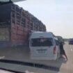 Empat orang suporter PSS Sleman tewas, akibat kecelakaan di tol Saradan, Madiun, Minggu, 18 Oktober 2026. Foto: ist