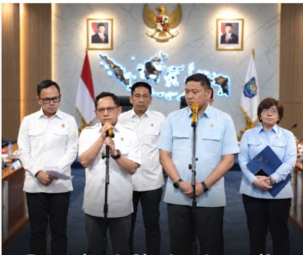 Mendagri Tito Karnavian umumkan ada insentif Rp1 triliun bagi pemptov, pemkab/pemkot sebagai pendukung terbaik dalam pelaksanaan program Makan Gizi Gratis. Foto: ist